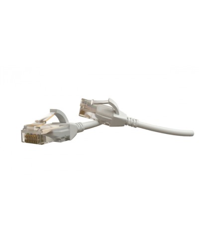 Патч-корд U/UTP Hyperline (PC-LPT-UTP-RJ45-RJ45-C6-1M-LSZH-WH) в Иваново Патчкорды (медные) Pintop.ru