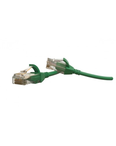 Патч-корд U/UTP Hyperline (PC-LPT-UTP-RJ45-RJ45-C6-2M-LSZH-GN) в Иваново Патчкорды (медные) Pintop.ru