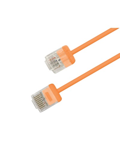 Патч-корд Hyperline PC-LPU-UTP-RJ45-RJ45-C6-1.5M-LSZH-OR в Иваново Патчкорды (медные) Pintop.ru