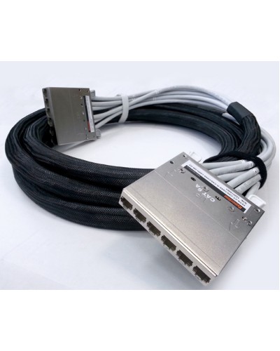 Сборка кабельная претерминированная Hyperline PPTR-CT-CSS/C6S-D-CSS/C6S-LSZH-12M-GY в Иваново Аксессуары для стоек и шкафов Pintop.ru
