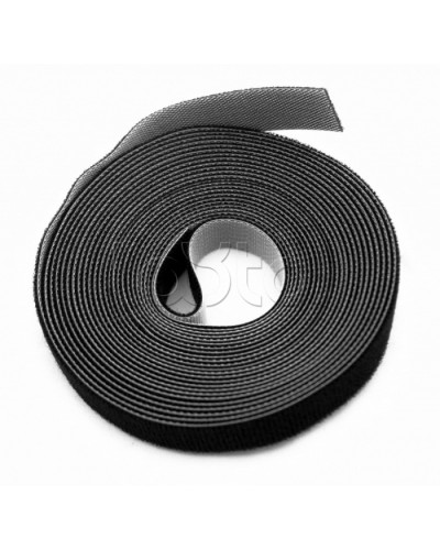 Лента липучка в рулоне, ширина 25 мм Hyperline WASNR-5x25-BK в Иваново Стяжки-хомуты Pintop.ru