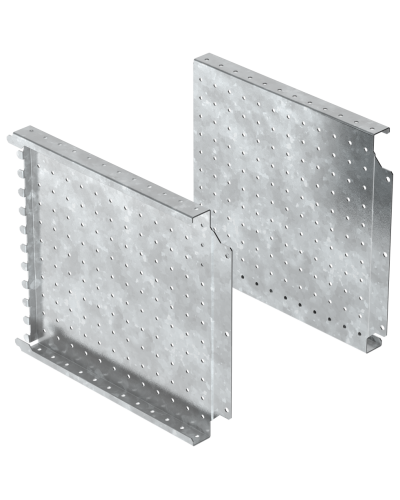 FORMAT Панель монтажная боковая перфорированная 300х400мм (2шт/упак) IEK (FO-00-MPSP-030-040) в Иваново Аксессуары для стоек и шкафов Pintop.ru