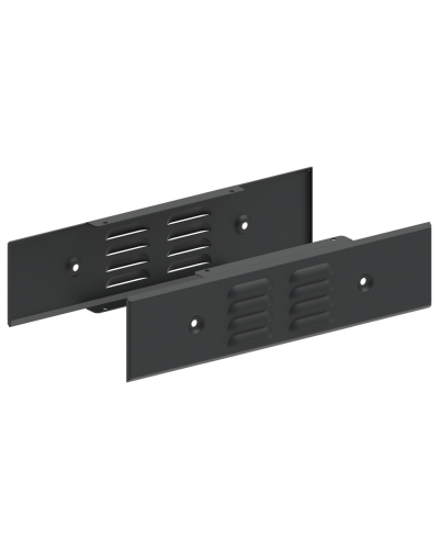 FORMAT Панель цоколя вентилируемая 100х400мм RAL7021 (2шт/компл) IEK (FO-00D-PCV-010-040-7021) в Иваново Аксессуары для стоек и шкафов Pintop.ru