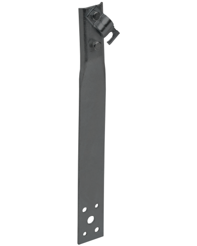 Держатель проводника круглого 6-10мм винтовой прямой h=60мм оцинкованная сталь TD IEK (ZDP86-13-1-16-60) в Иваново Крепеж Pintop.ru