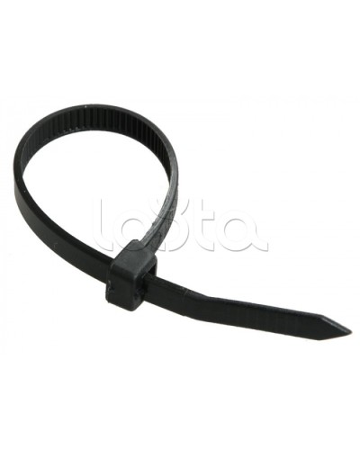 Стяжка 350x7,6 мм нейлоновая, черная IEK (UHH32-D076-350-100) в Иваново Стяжки-хомуты Pintop.ru