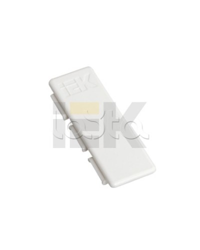 Соединитель на стык для закрытия распила c лицевой стороны при соединении кабель-каналов типоразмера 100х60 IEK (CKK-40D-SL75-K01) в Иваново Аксессуары для кабель-канала Pintop.ru