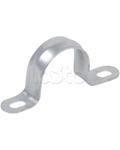 Скоба двухлапковая d31-32 IEK CMAT11-31-100 в Иваново Держатели, клипсы, скобы Pintop.ru