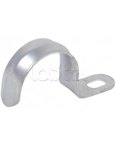 Скоба металл.однолапковая d10-11мм IEK (CMAT10-10-100) в Иваново Держатели, клипсы, скобы Pintop.ru