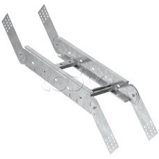 Поворот верт. шарнирный лестничный LESTA 55х200мм HDZ IEK (CPV06-4-55-200-HDZ)