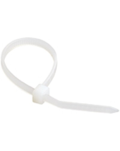 Стяжка 100x2,5 мм нейлоновая, белая IEK UHH31-D025-100-100 в Иваново Стяжки-хомуты Pintop.ru