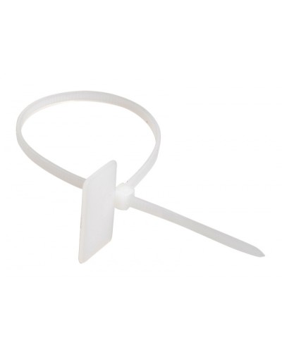 Хомут с площадкой ХП1 2,5х110 IEK UHH61-3-110-100 в Иваново Стяжки-хомуты Pintop.ru