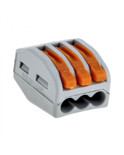 Строительно-монтажная клемма СМК 222-413 IEK (UKZ-001-413) в Иваново Клеммные колодки Pintop.ru