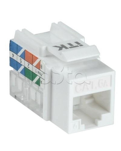 Модуль Keystone Jack кат. 6A UTP 110 IDC 90 град. ITK CS1-1C6AU-11 в Иваново Модули Keystone Pintop.ru