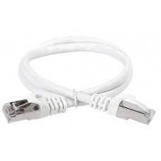 ITK Коммутационный шнур кат. 5Е FTP LSZH 1м белый (PC08-C5EFL-1M)