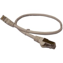 Патч-корд RJ45 - RJ45, 4 пары, FTP, категория 6, 3 м, серый LANMASTER LAN6-S45-45-5.0-GY
