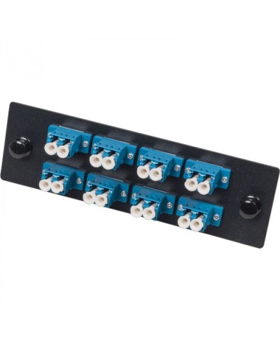 Адаптерная панель для кроссов LAN-FOBM с 8 дуплексными адаптерами LC/OS2 LANMASTER (LAN-APM-8x2LC/OS2) в Иваново Кроссы оптические Pintop.ru