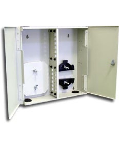 Кросс оптический, настенный, на 4 адаптерные панели LANMASTER LAN-FOB-WM-4H в Иваново Кросс оптический Pintop.ru