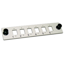 Панель адаптерная на 6 SC адаптеров LANMASTER LAN-FP-SC