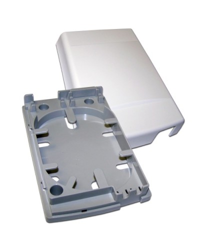 Коробка оптическая на 4 адаптера SC, пластик LANMASTER LAN-HCS-FOMB4 в Иваново Распределительные коробки Pintop.ru