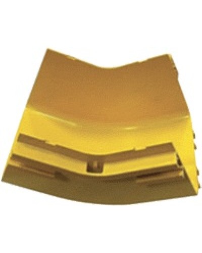 Изгиб 45° оптического лотка внутренний 360 мм, желтый LANMASTER LAN-OT360-IC45 в Иваново Аксессуары для кабель-канала Pintop.ru