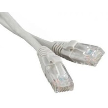 Патч-корд RJ45 - RJ45, 4 пары, UTP, категория 5е, 15 м, белый, LSZH LANMASTER LAN-PC45/U5E-15-WH