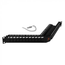 Патч-панель наборная 19" LANMASTER LAN-PPAS24OK-STP