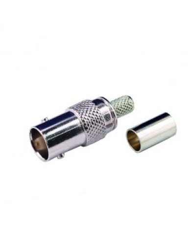 Розетка BNC под обжим (RG6U) LAZSO APBC06-5G(100) в Иваново Коннекторы Pintop.ru