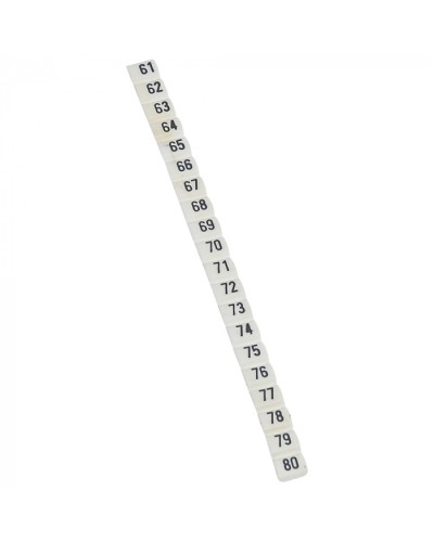 Маркер CAB3 цифры 61-80 Legrand 038163 в Иваново Аксессуары для кабель-канала Pintop.ru
