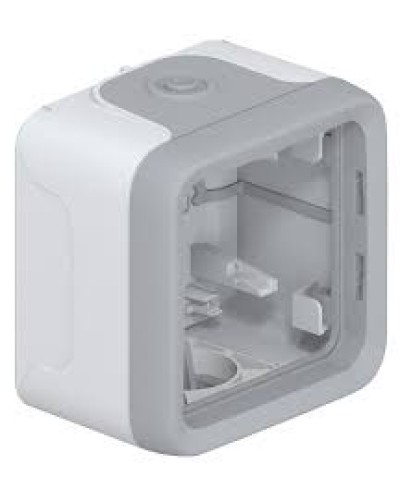 Коробка для накладного монтажа с мембранными сальниками серый 1 пост Plexo Legrand 069651 в Иваново Распределительные коробки Pintop.ru