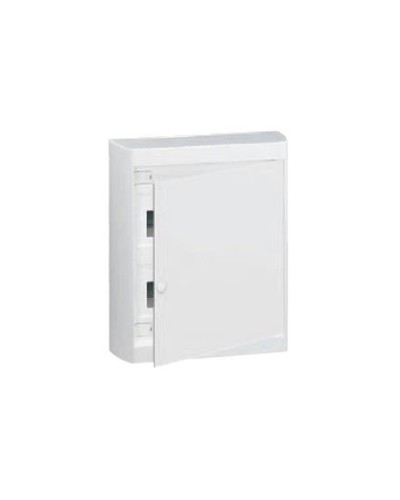 Накладной распределительный щит Nedbox с белой дверью 2 рейки х 12 (+1) модулей Legrand 601237 в Иваново Боксы для автоматов Pintop.ru