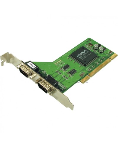 2-портовая плата RS-232 для шины Universal PCI Moxa CP-102U в Иваново Сетевые карты Pintop.ru
