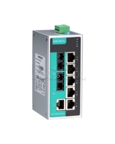 Коммутатор неуправляемый промышленный 8-портовый Moxa EDS-208A-SS-SC в Иваново Коммутаторы Pintop.ru
