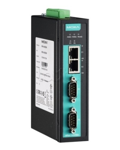 Сервер 2-портовый RS-232/422/485 в Ethernet Moxa NPort IA-5250A в Иваново Дополнительное оборудование для ОПС Pintop.ru