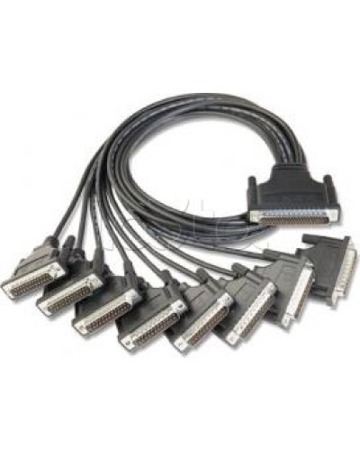 Кабель для 8-портовых плат ISA, PCI, Universal PCI Moxa Opt-8C (CBL-M62M25x8) в Иваново Дополнительное оборудование для ОПС Pintop.ru