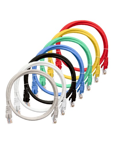 Шнур коммутационный 2хRJ45/8P8C U/UTP кат.5е (NMC-PC4UD55B-015-GY) NIKOMAX (1.5 м) в Иваново Патчкорды (медные) Pintop.ru