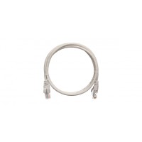Шнур коммутационный 2хRJ45/8P8C, U/UTP, 4 пары, Кат.5е, LSZH, серый (7,5м) NIKOMAX NMC-PC4UD55B-075-C-GY