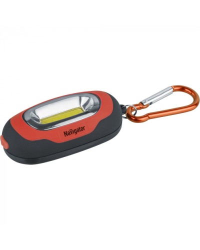 Фонарь Navigator 93 657 NPT-KC07-R-2CR2032 брелок пласт.1COB LED(1Вт) 3 реж.крас в Иваново Светильники Pintop.ru