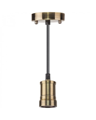 Светильник Navigator 61 521 NIL-SF01-007-E27 60Вт 1,5м. метал. черненая бронза в Иваново Светильники Pintop.ru