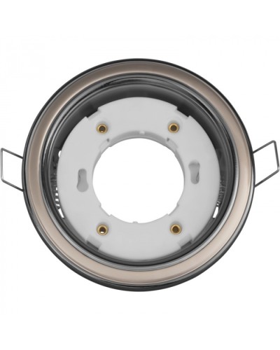 Светильник Navigator 93 071 NGX-R10-007-GX53 (Два цвета черный хром-жемчуг) в Иваново Светильники Pintop.ru