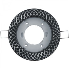 Светильник Navigator 93 075 NGX-R11-004-GX53 (Сетка черный хром, серебро)