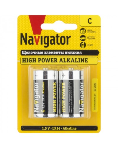 Элемент питания Navigator 94 754 NBT-NE-LR14-BP2 в Иваново Электротехническое оборудование Pintop.ru