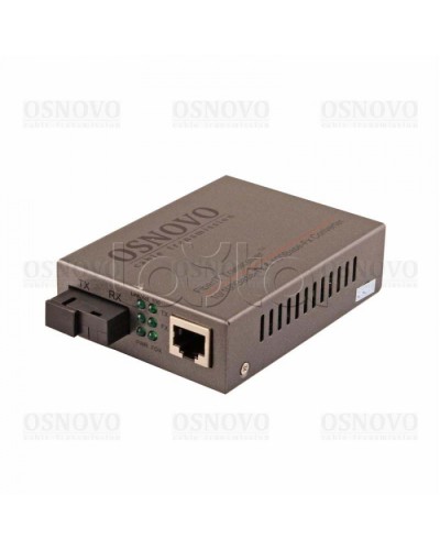 Медиаконвертер Fast Ethernet OSNOVO OMC-100-11S5b в Иваново Медиаконвертеры Pintop.ru
