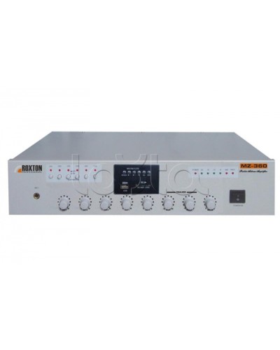 Микшер-усилитель ROXTON MZ-360 в Иваново Система оповещения и трансляции Roxton Pintop.ru