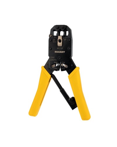 Кримпер для обжима 10P10C / 8P8C / 6P6C / 4P4C (HT-200R) (TL-200R) REXANT (12-3442) в Иваново Монтажные материалы Pintop.ru