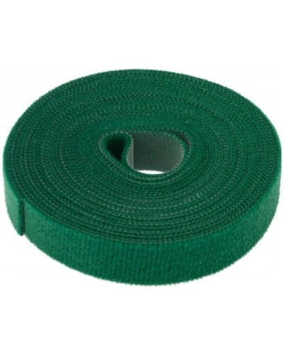 Лента-липучка многоразовая 5 м х 20мм, зеленая (1 шт/уп) REXANT 07-7523 в Иваново Монтажные материалы Pintop.ru