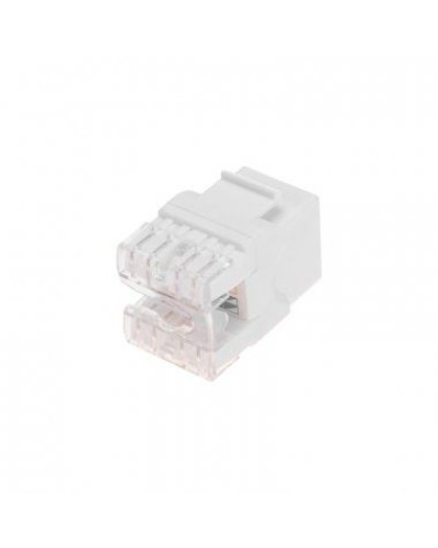 Модуль Keystone Jack RJ-45(8P8C), UTP неэкранированный, CAT 5e, тип 180 градусов, белый REXANT PRO 02-0060 в Иваново Модули Keystone Pintop.ru