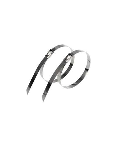 Стяжка кабельная стальная (304) 400x4,6мм (50 шт/уп) REXANT (07-0408) в Иваново Стяжки-хомуты Pintop.ru