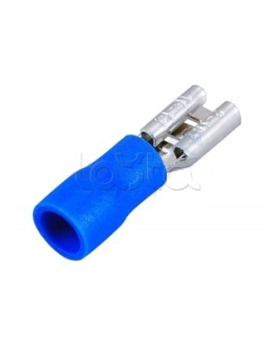 Клемма плоская изолированная 1.5-2.5 мм² (КПИ гнездо - 5.6мм) (100шт/уп) REXANT 08-0432 в Иваново Клеммные колодки Pintop.ru