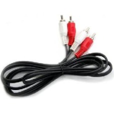 Шнур 2 RCA Plug - 2 RCA Plug 1.5 м (10шт/уп) REXANT 17-0103