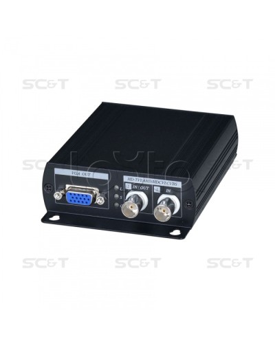 Преобразователь-разветвитель AHD/HDCVI/HDTVI в HDMI/VGA/CVBS SC&T AD001HD4 в Иваново Видеоусилители, Модуляторы, Делители Pintop.ru